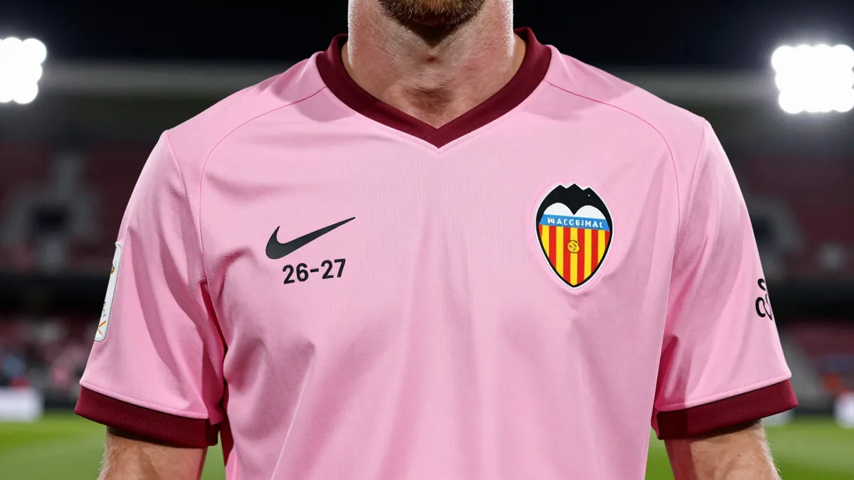 Valencia CF lanza su tercer uniforme 26-27, un tributo a la Tierra de Valencia
