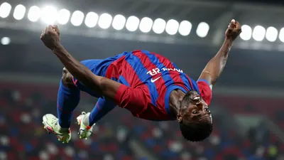 Valencia Club de Fútbol: Pierre-Emerick Aubameyang marcó un 'triplete' en su debut con el Barça contra el Valencia CF en 2022