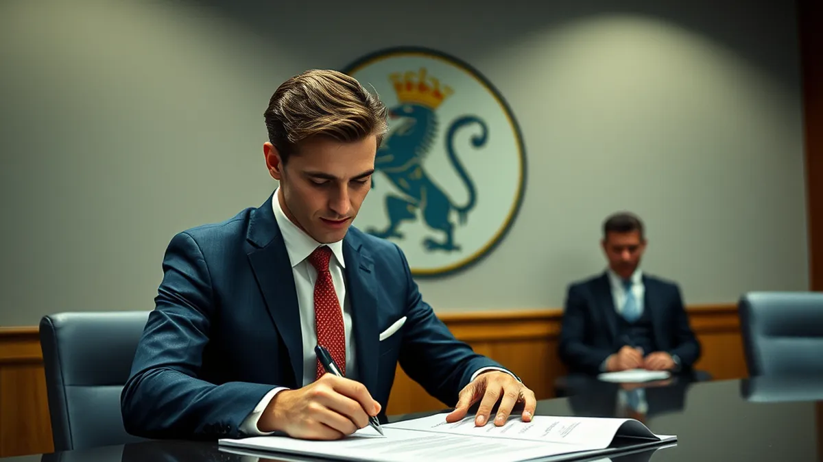 Valencia Club de Fútbol signs Justin de Haas